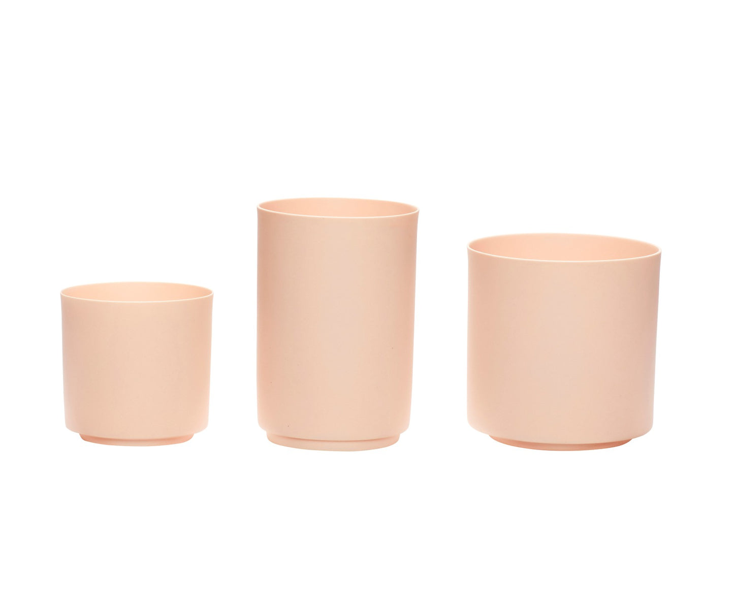 Tealight holder set/3, nude