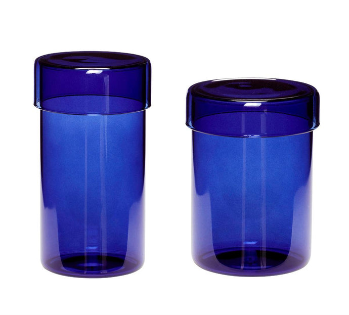 Pop Storage Jars, Large Blue