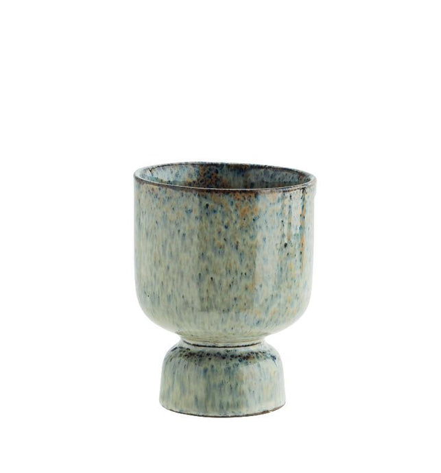 * SPECIAL 20% OFF Speckled Stoneware flower pot, small