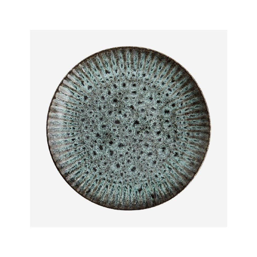 Stoneware Side Plate - Green
