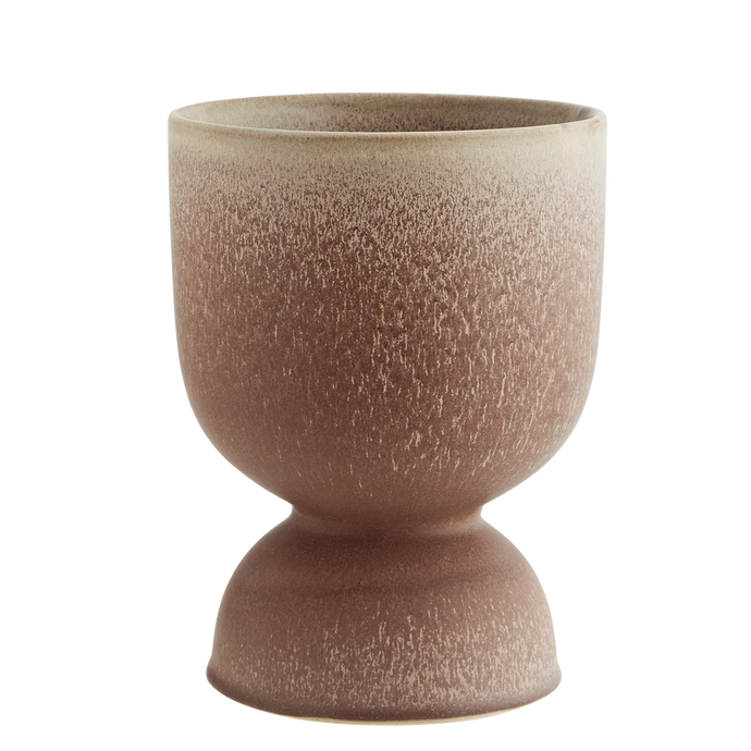 Stoneware flower pot, size D:17.5 x H23 cm