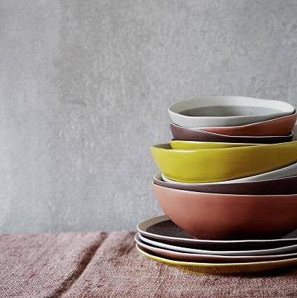 Rose Pink Stoneware Bowl - Petite