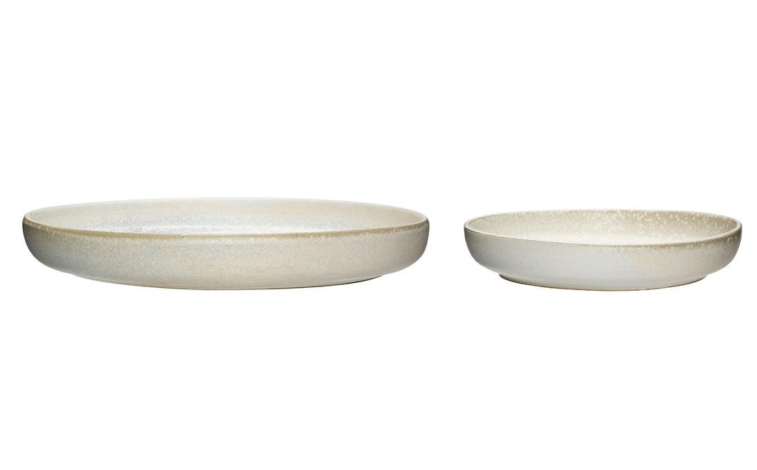 Ceramic Bowl, alabaster white (set of 2)
