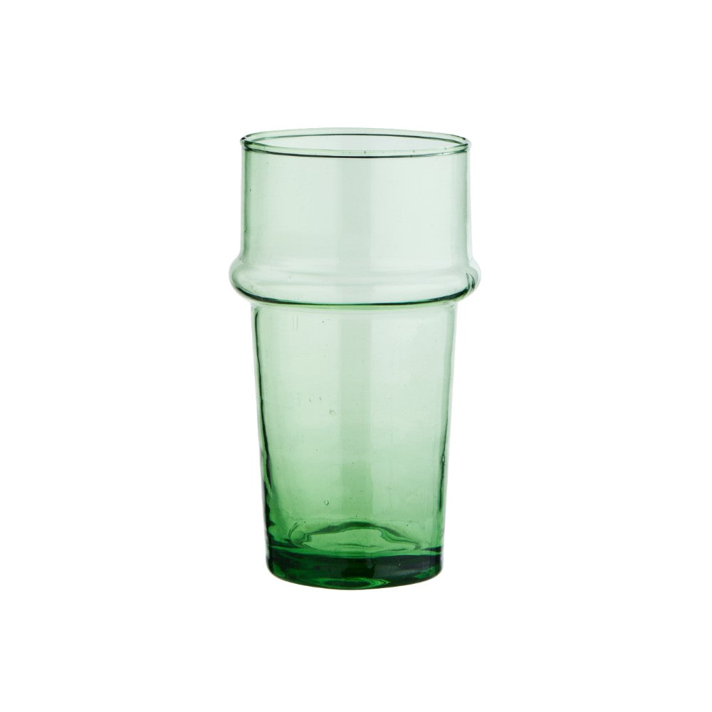 Beldi Moroccan Drinking Glass - Green