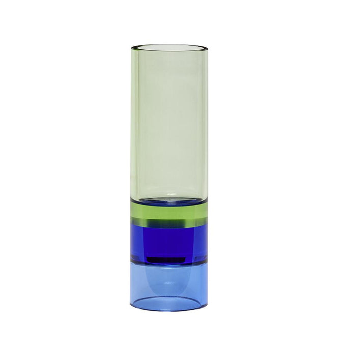 Astro Vase/Tealight Holder Green/Blue