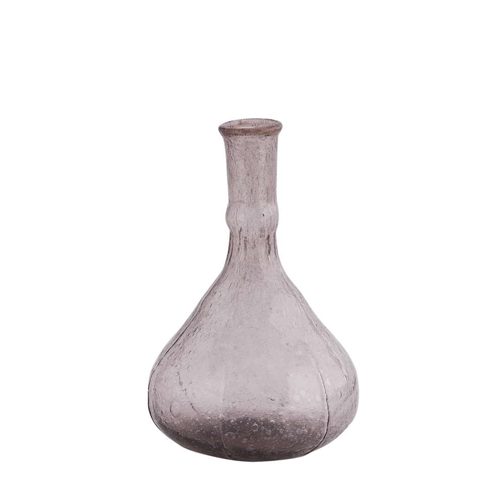 Recycled Glass vase, violet