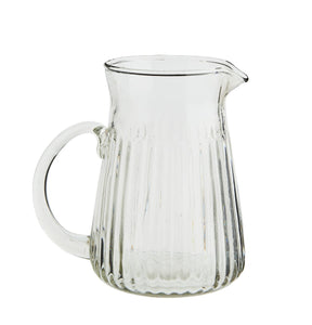 Glass Jug w/grooves