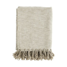 Load image into Gallery viewer, * SPECIAL 20% OFF Stella Throw - Cotton &amp; Linen - Taupe