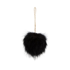 Feather Hanging Decoration - Black - SPECIAL